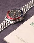 Rolex GMT-Master Rare zink sulfide / MK0.5 / 1967 / SWISS with paper