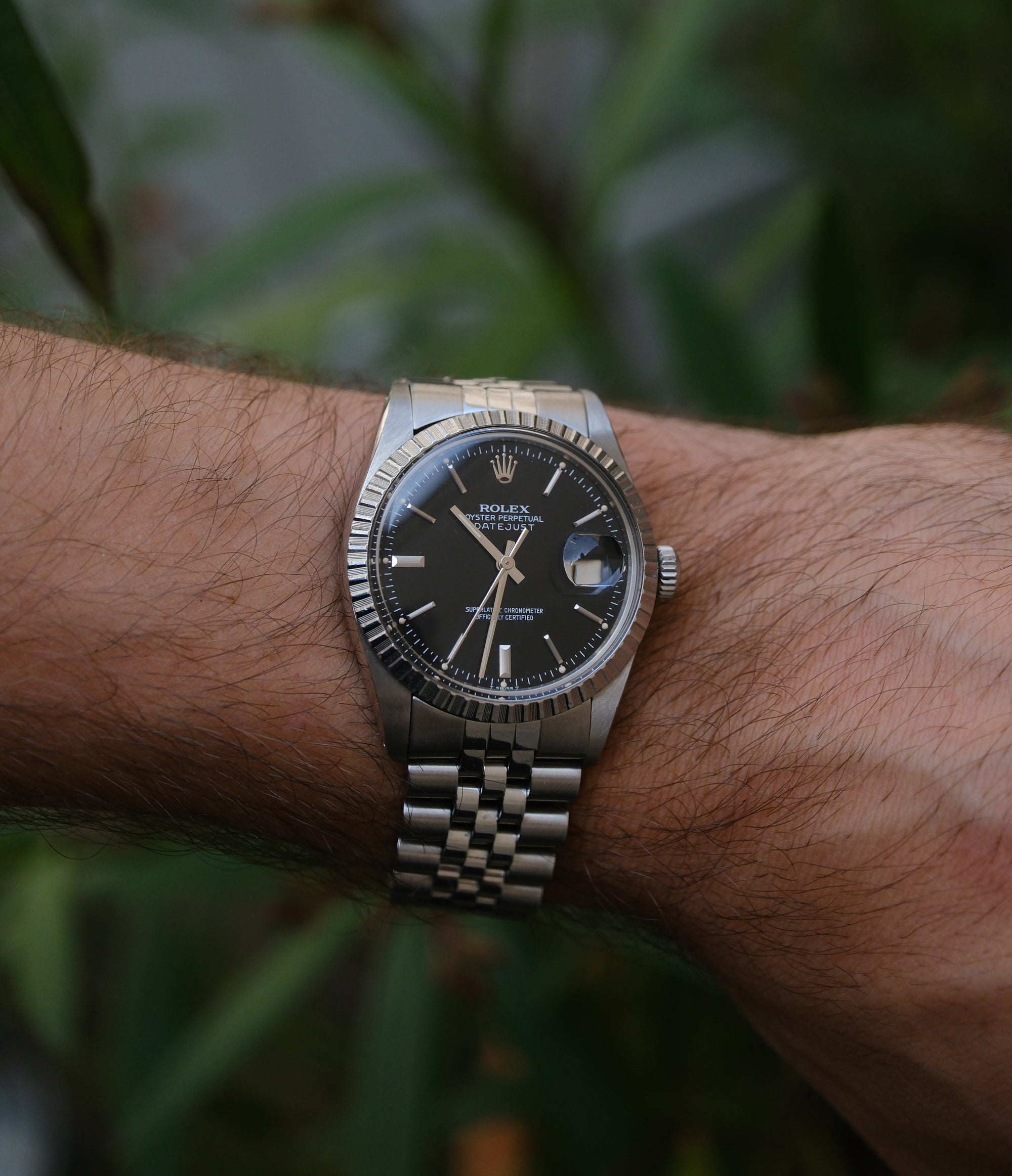 SOLD Rolex Datejust 36 Rare Glossy dial 16030