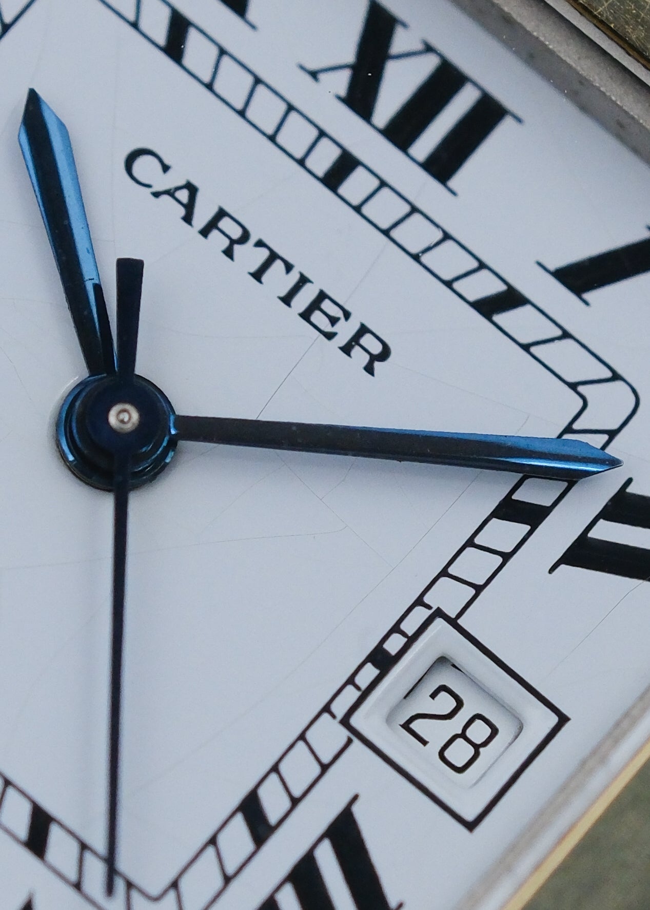 SOLD Cartier Santos 2961 Carree