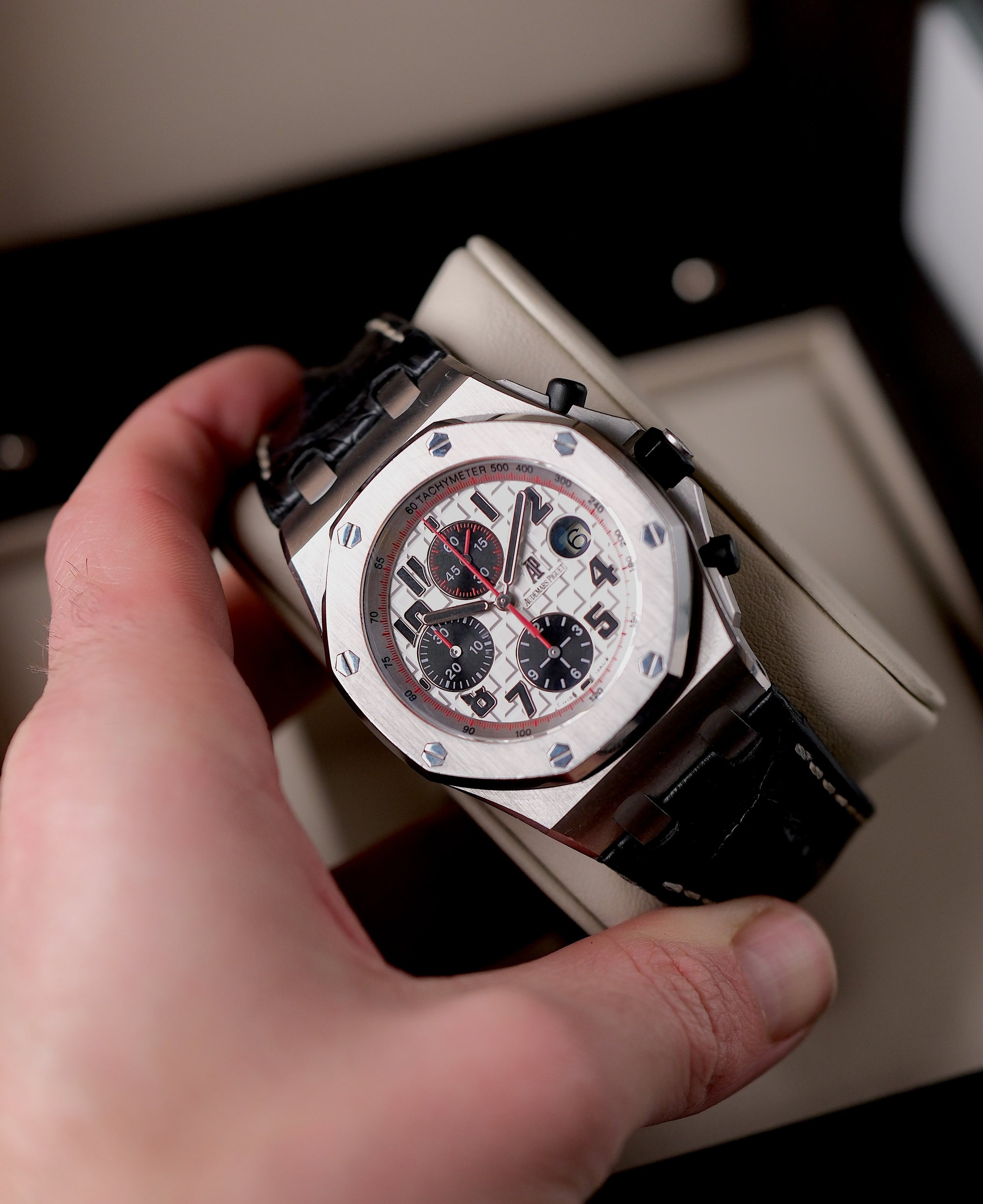 Audemars Piguet Royal Oak Offshore Chronograph Panda Belgium delivered / Full set / Serviced