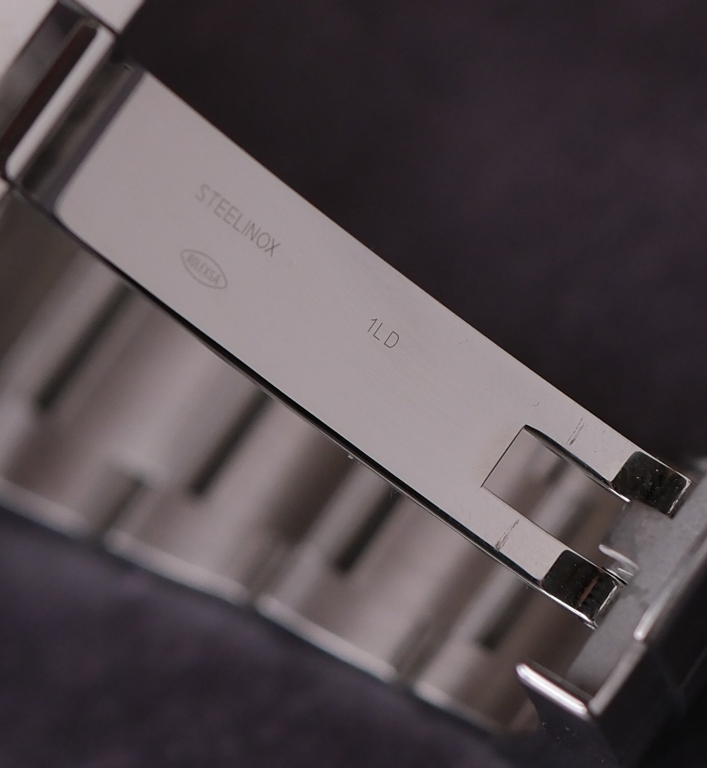 Oyster Perpetual 39 114300 slate grey / Rhodium