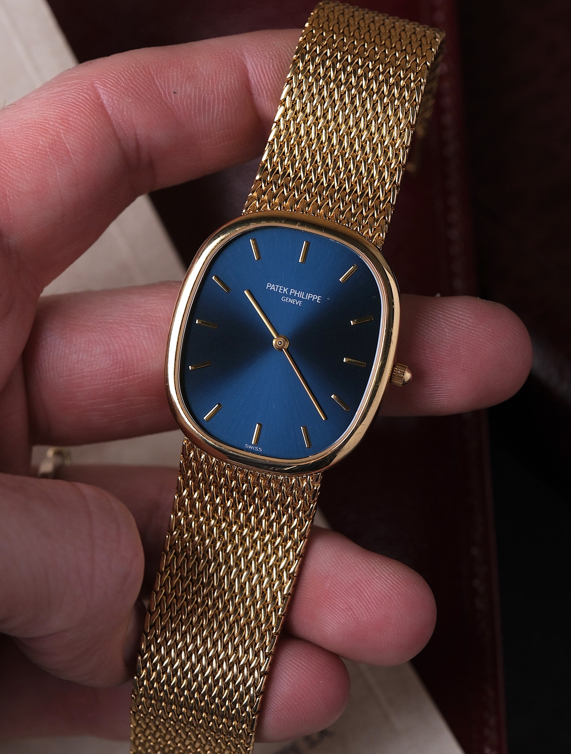 Patek Philippe Golden Ellipse Full set / amazing condition