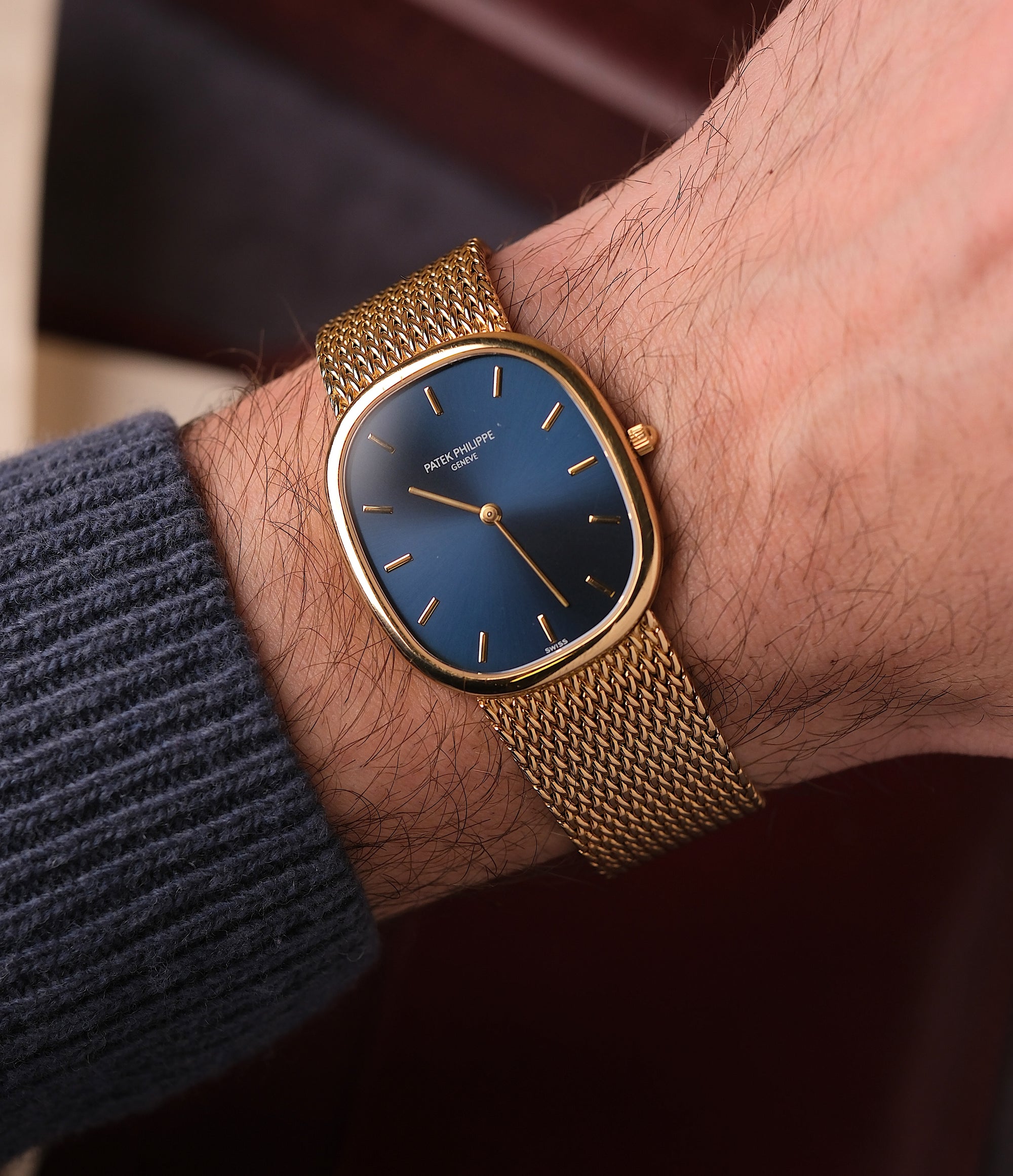 Patek Philippe Golden Ellipse Full set / amazing condition