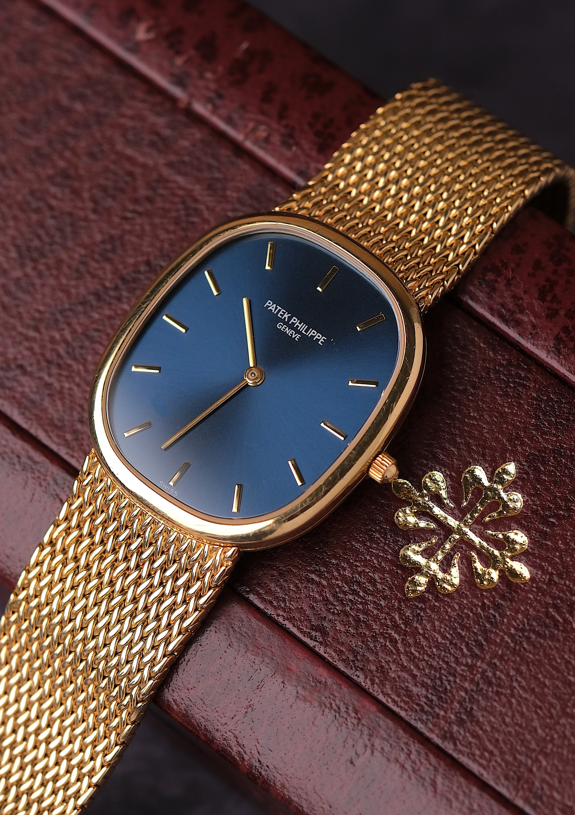 Patek Philippe Golden Ellipse Full set / amazing condition