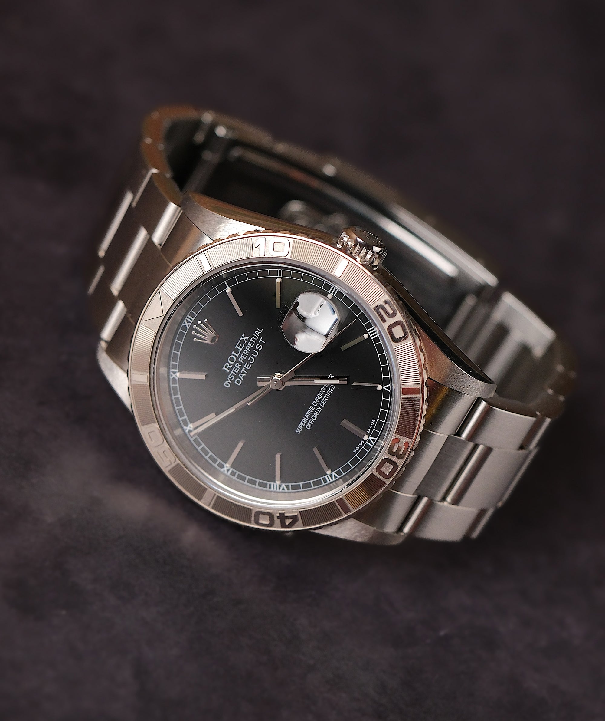 Rolex Datejust Turn-O-Graph 16264 Mint / papers / Top condition 2004