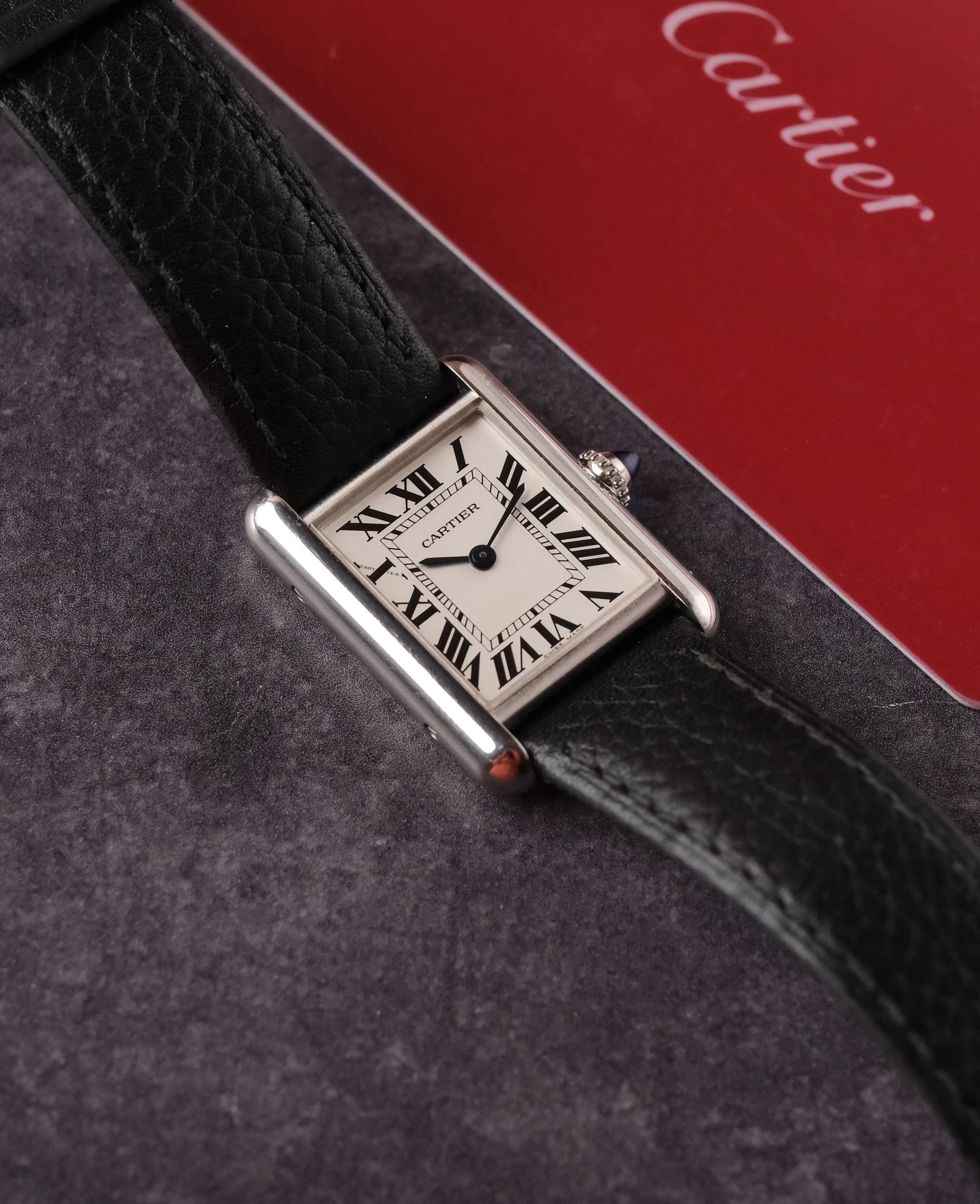 Cartier Tank Must Small Quartz Watch 2021 full set