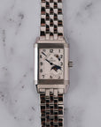 Jaeger-LeCoultre Grande Reverso Sun Moon On Steel / with papers / 2009 240.8.27