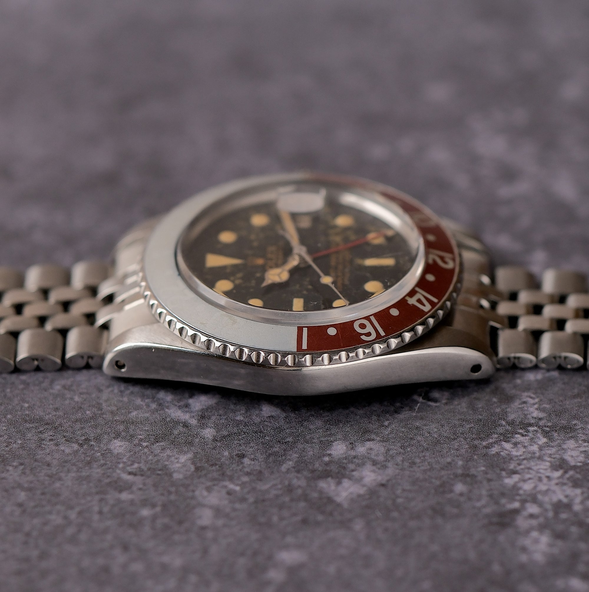Rolex GMT-Master 1964 Gilt Underline PCG / Glossy / Amazing patina 1675