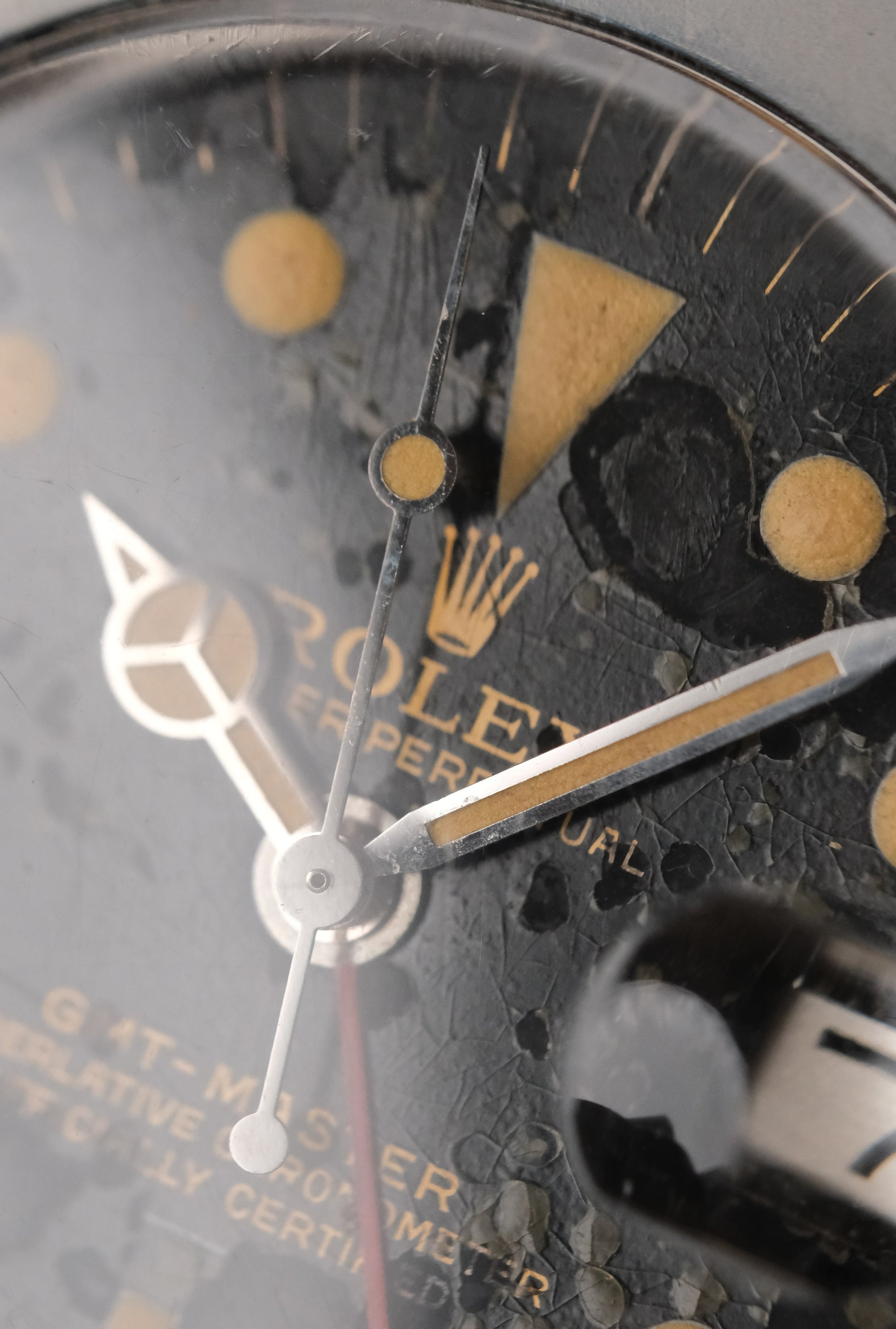 Rolex GMT-Master 1964 Gilt Underline PCG / Glossy / Amazing patina 1675