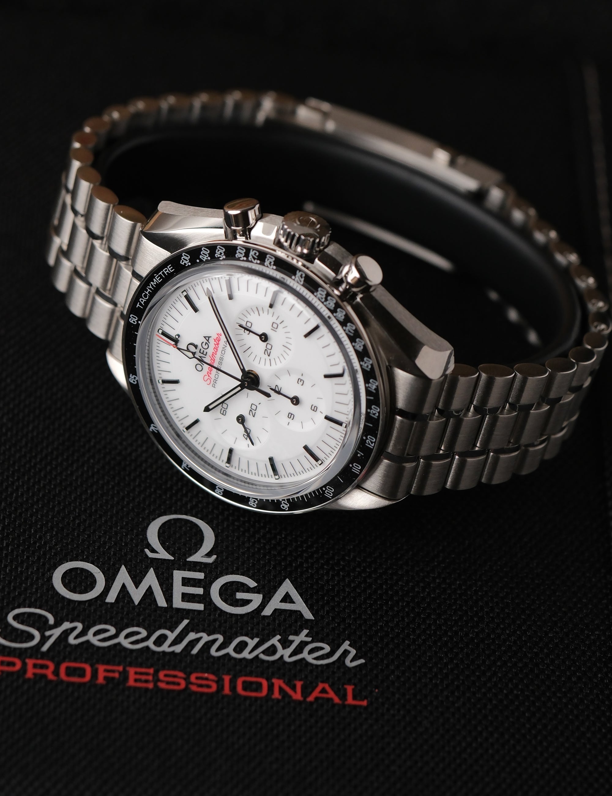 Omega Speedmaster Professional Moonwatch White NEW 2026 VAT