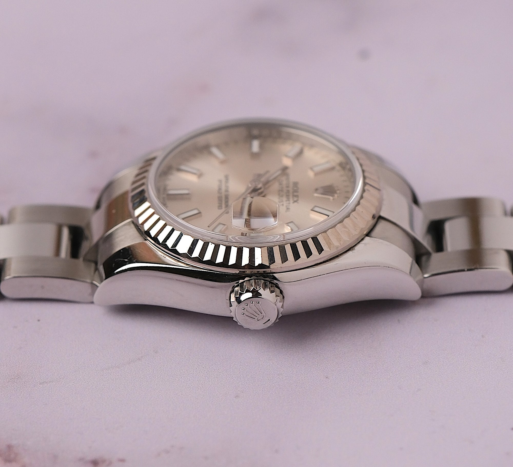 Rolex Lady-Datejust swiss 2017 / serviced and warranty 179174