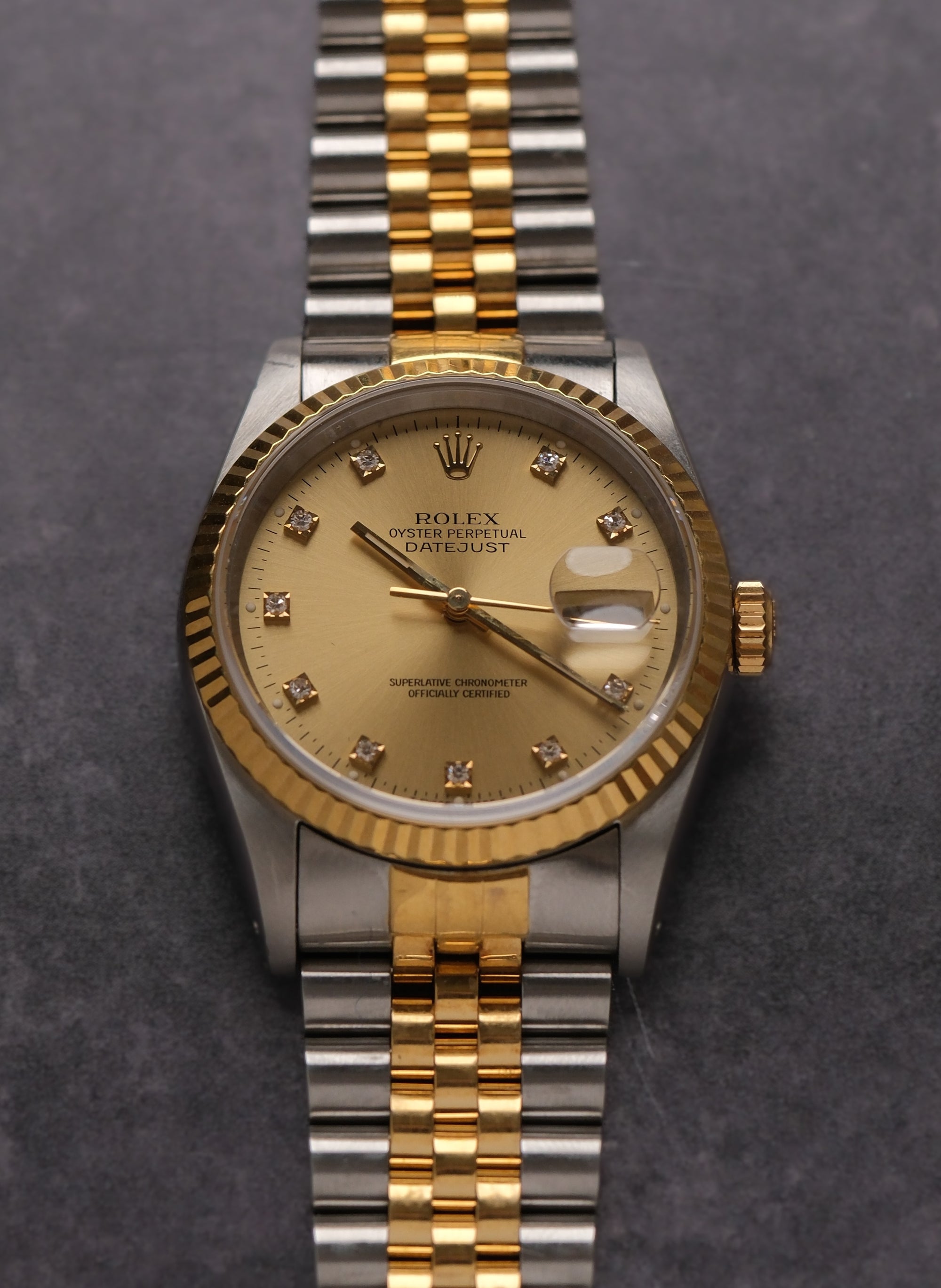 Rolex Datejust 36 Nice condition / papers Used (Very good) | Year of production 1991 |