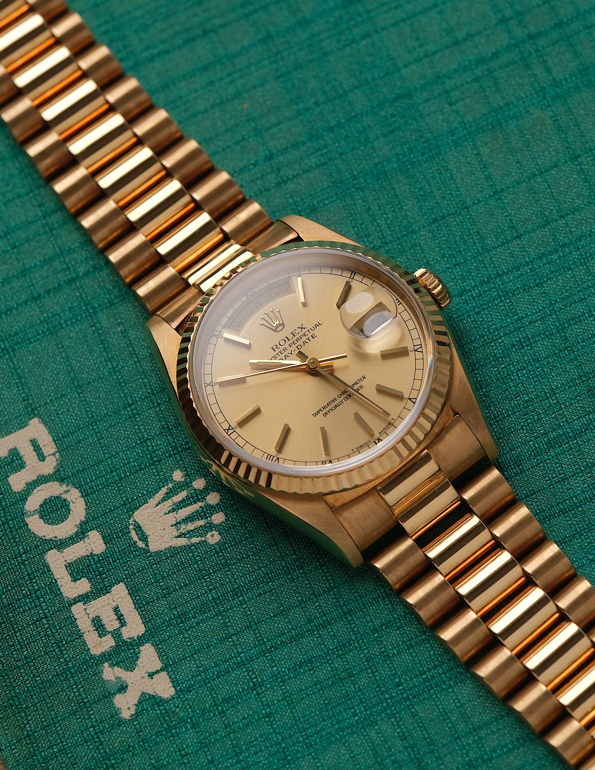SOLD Rolex Day-Date 36 | 18238 / 21 links / serviced &amp; polished