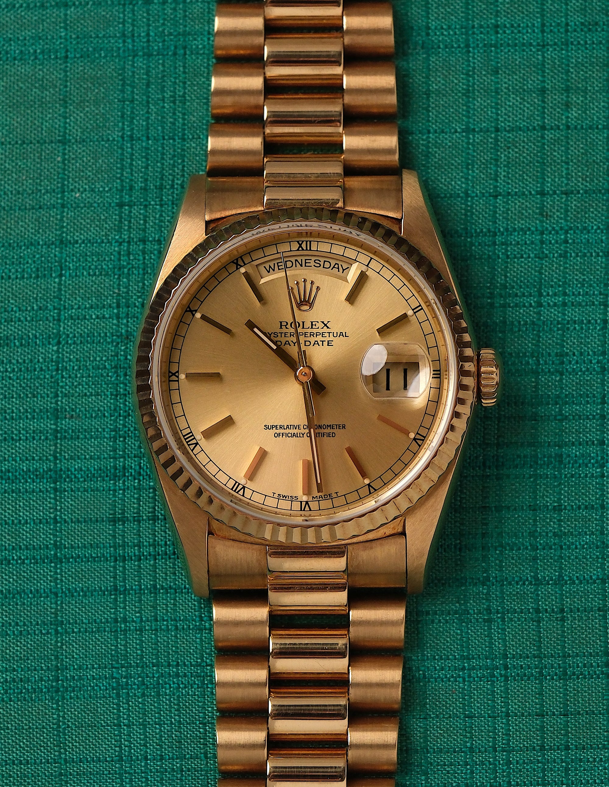 SOLD Rolex Day-Date 36 | 18238 / 21 links / serviced &amp; polished