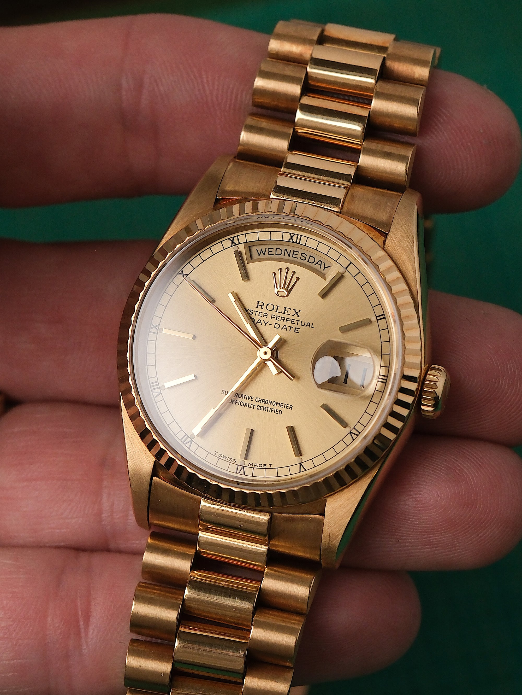 SOLD Rolex Day-Date 36 | 18238 / 21 links / serviced &amp; polished