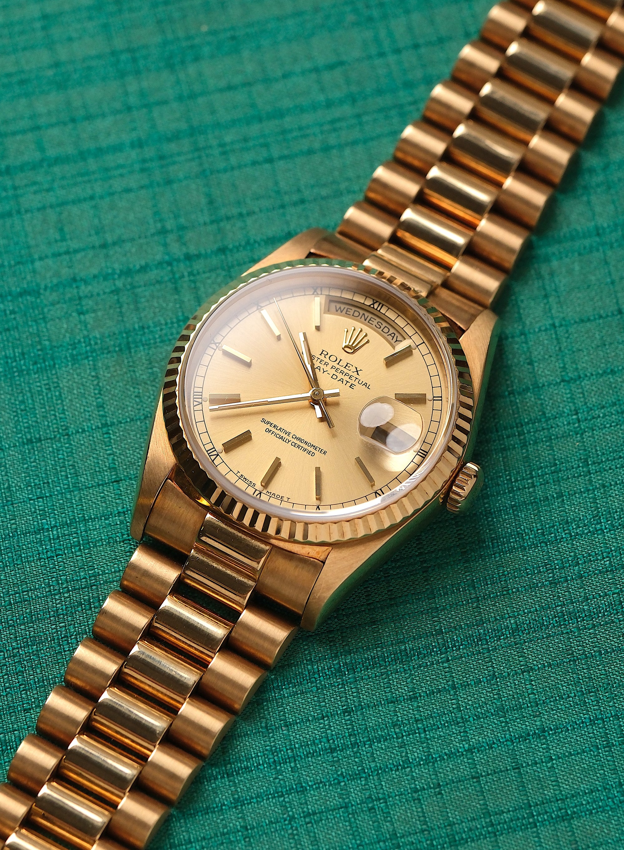 SOLD Rolex Day-Date 36 | 18238 / 21 links / serviced &amp; polished