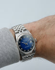 Rolex Datejust blue vignette Full Set 1990 16234G