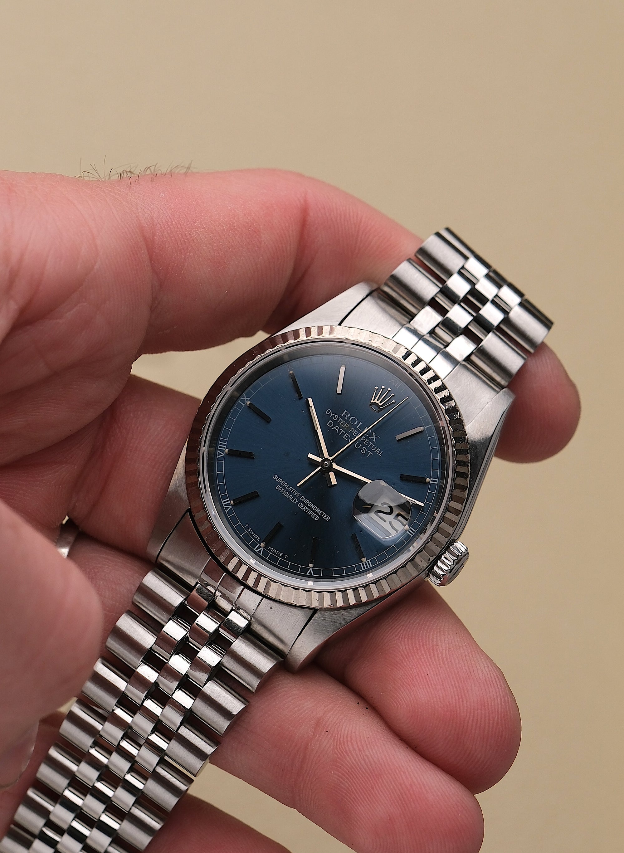 Rolex Datejust 36 1993 serviced / polished / 1 year warranty 16234