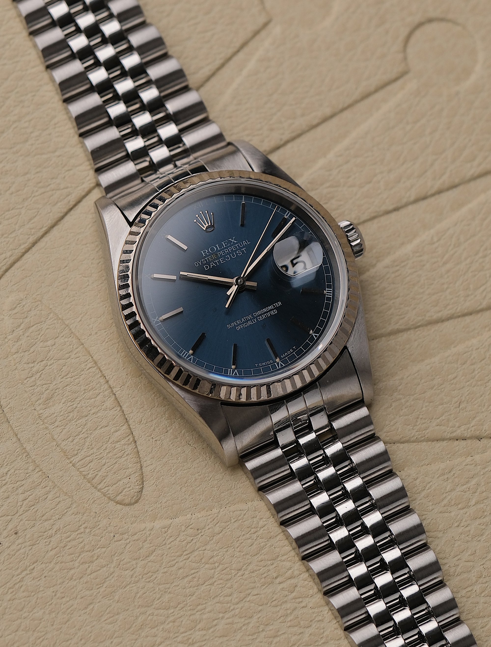 Rolex Datejust 36 1993 serviced / polished / 1 year warranty 16234