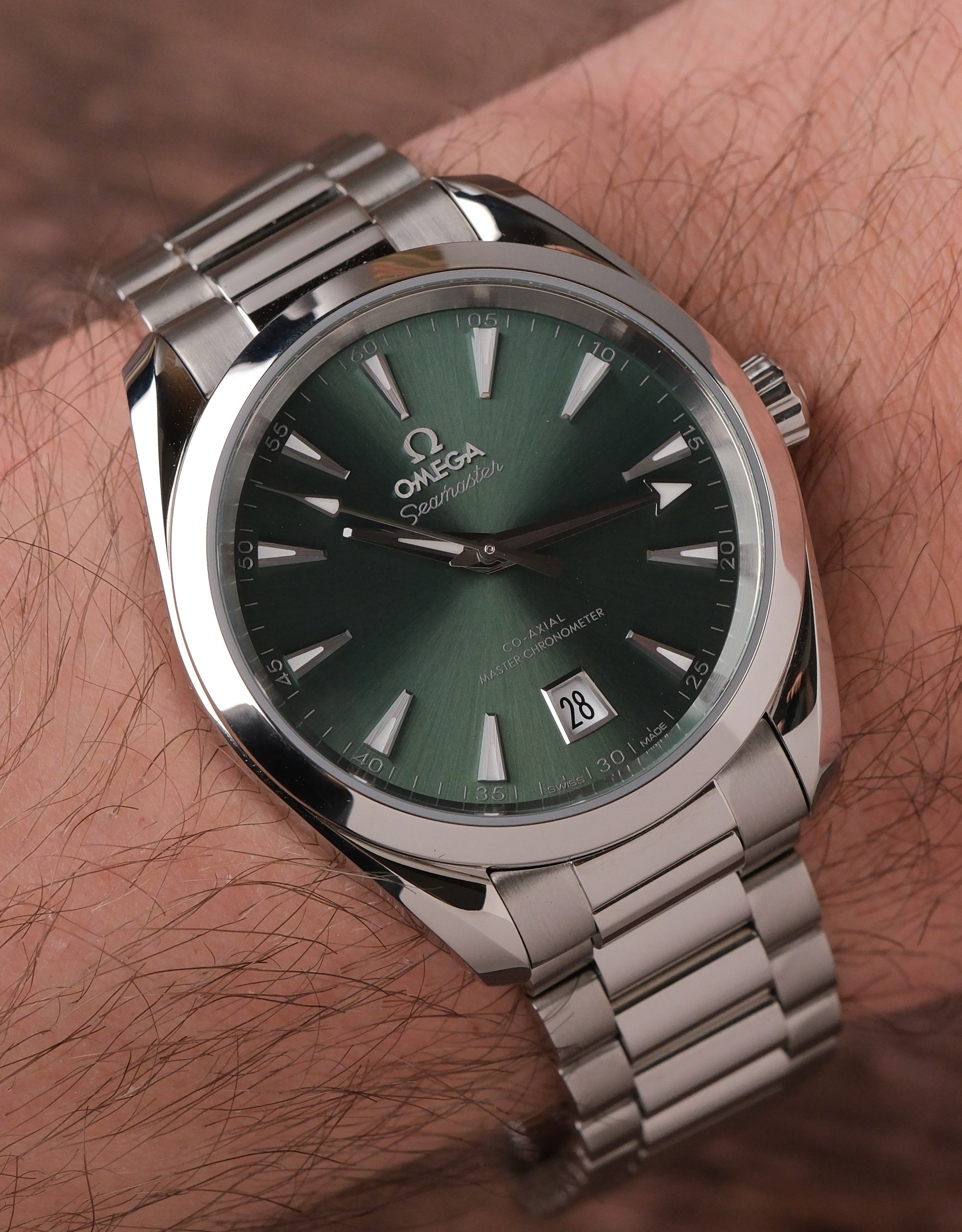 Omega Seamaster Aqua Terra 150M 2024 cards + watch / Mint