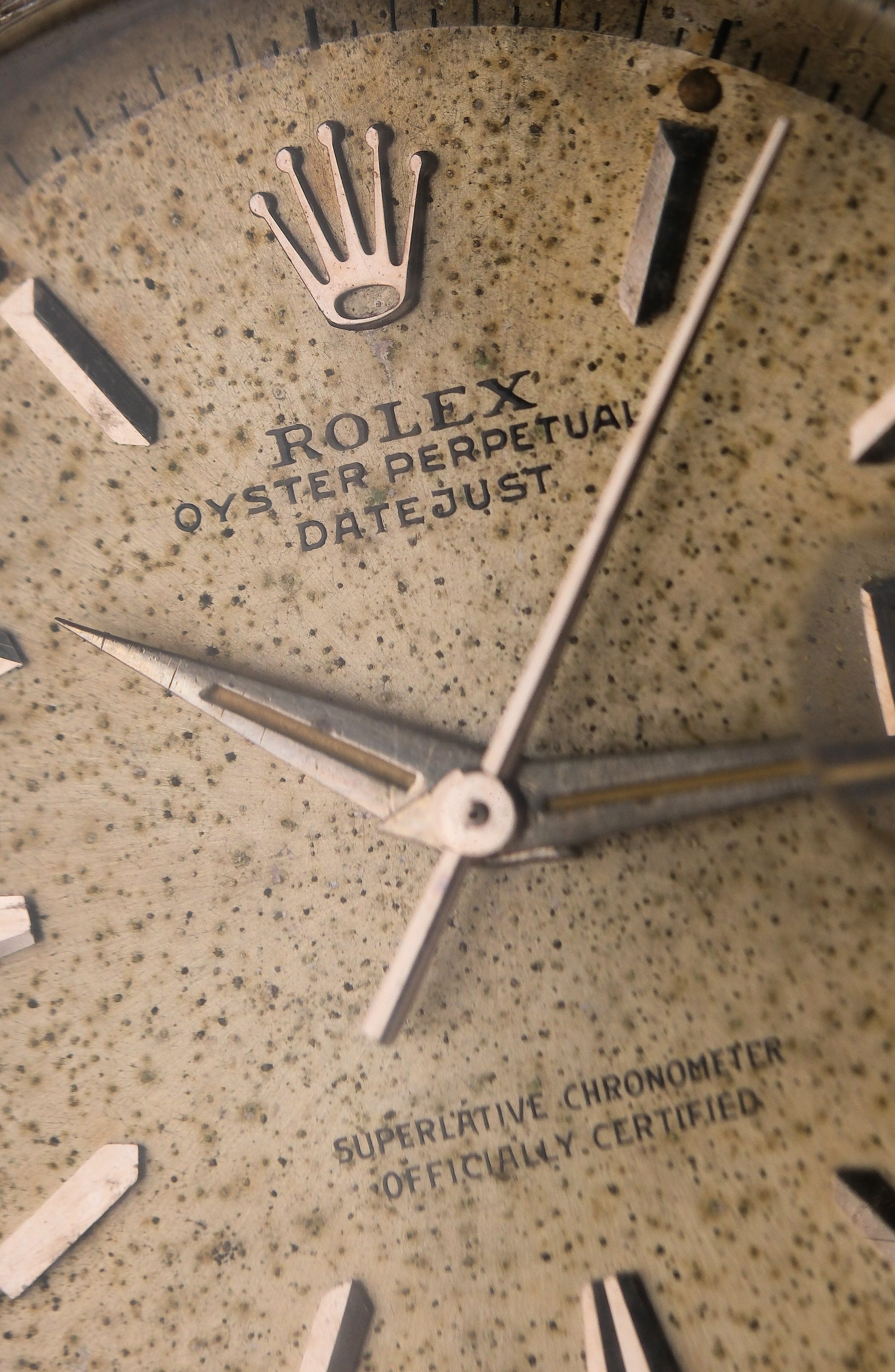 Rolex 6605 Datejust 36 1958 Rolex Datejust - Stunning "Stardust" Patina