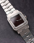 Cartier Santos Burgundy - unpolished - 1 year warranty 2960