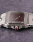 Cartier Santos Burgundy - unpolished - 1 year warranty 2960