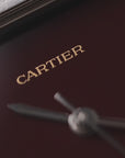 Cartier Santos Burgundy - unpolished - 1 year warranty 2960