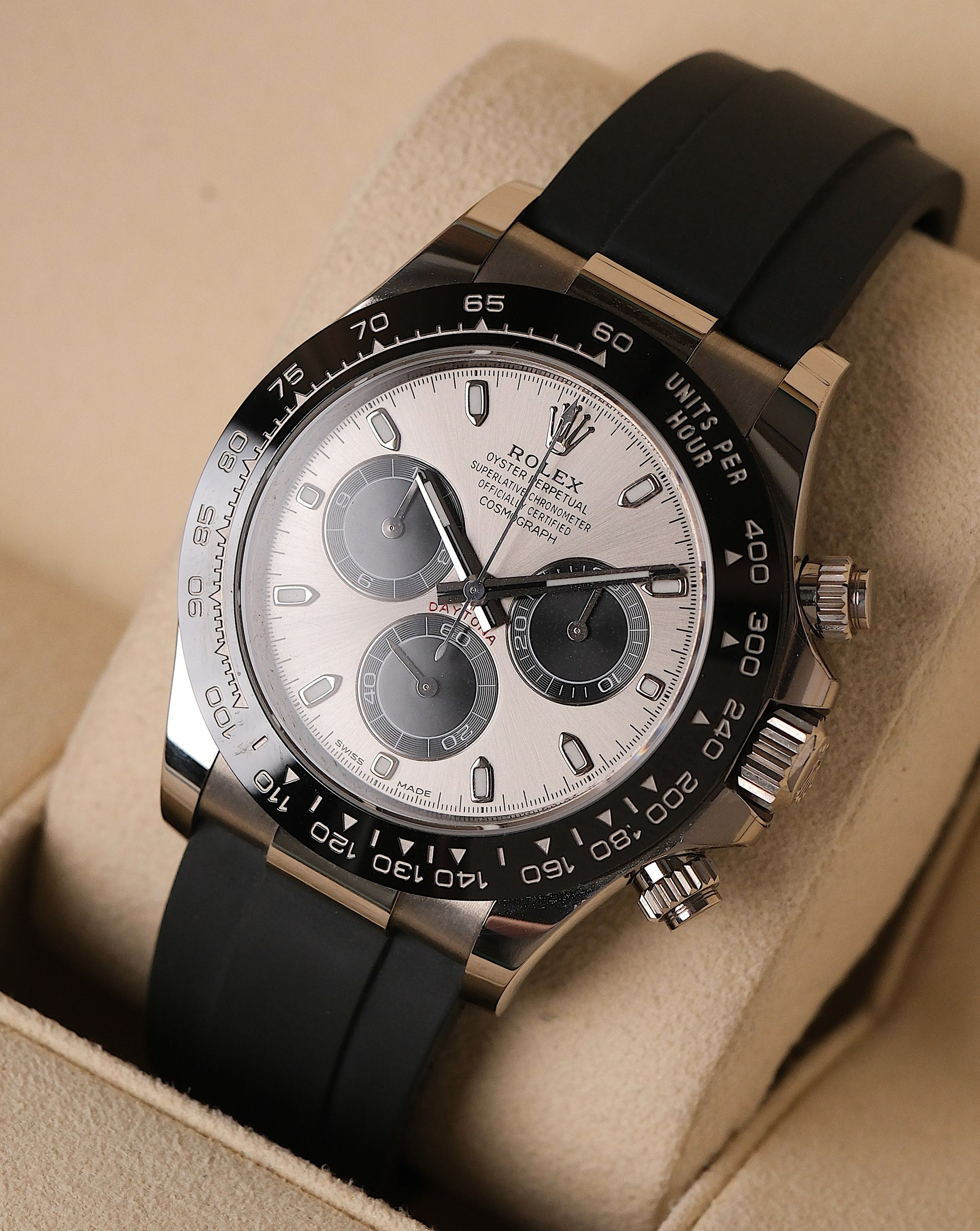 2020 Rolex Daytona 116519LN White Gold "Ghost" – Full Set – Eon Watches