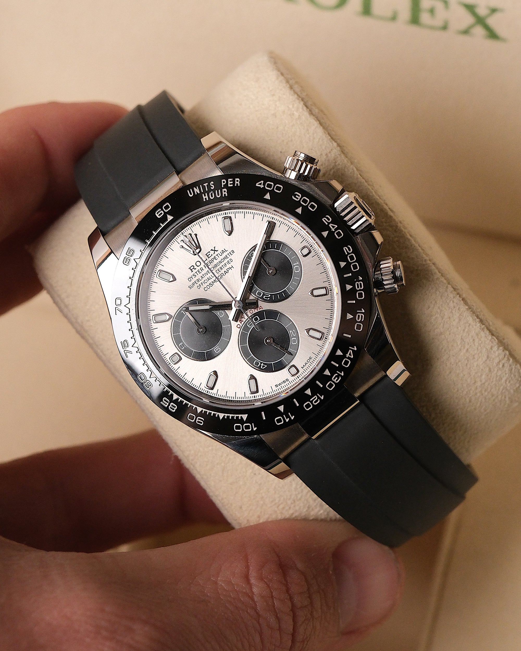 2020 Rolex Daytona 116519LN White Gold "Ghost" – Full Set – Eon Watches