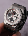 Audemars Piguet ROO 26170ST Silver "Panda" Dial – Serviced & Polished – Eon Watches