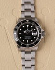 SOLD Rolex Submariner 16610 M-Serial – Engraved Rehaut – Card