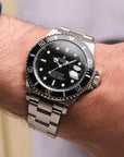 SOLD Rolex Submariner 16610 M-Serial – Engraved Rehaut – Card