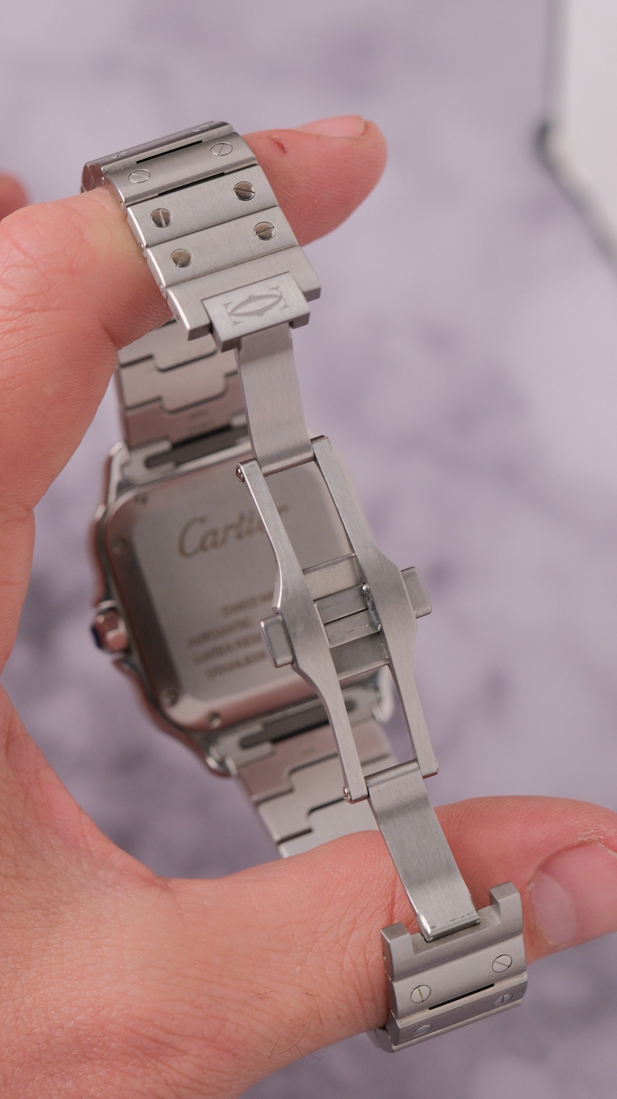 Cartier Santos De Full set 2018 WSSA0010