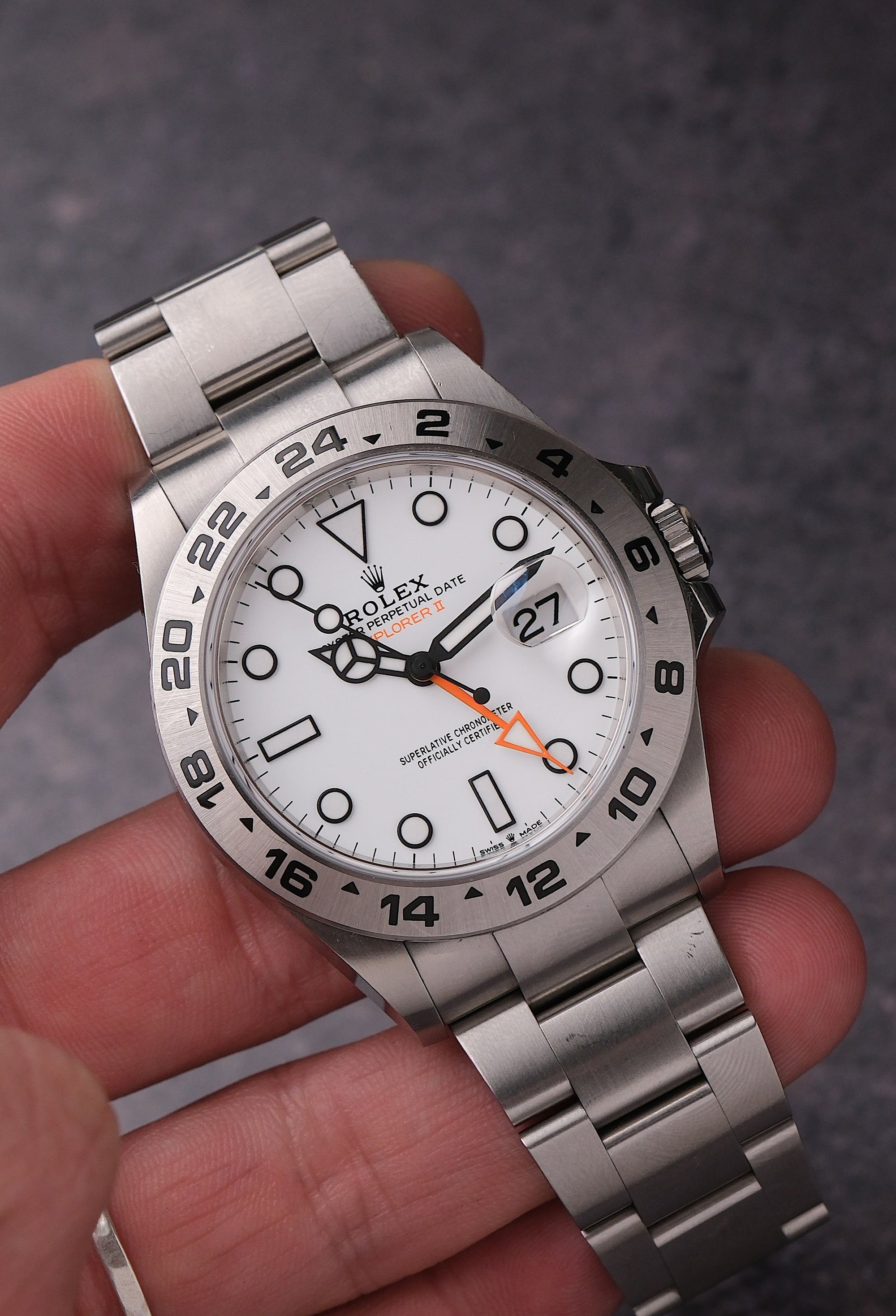Rolex Explorer II 2021 full set - amazing condition 226570