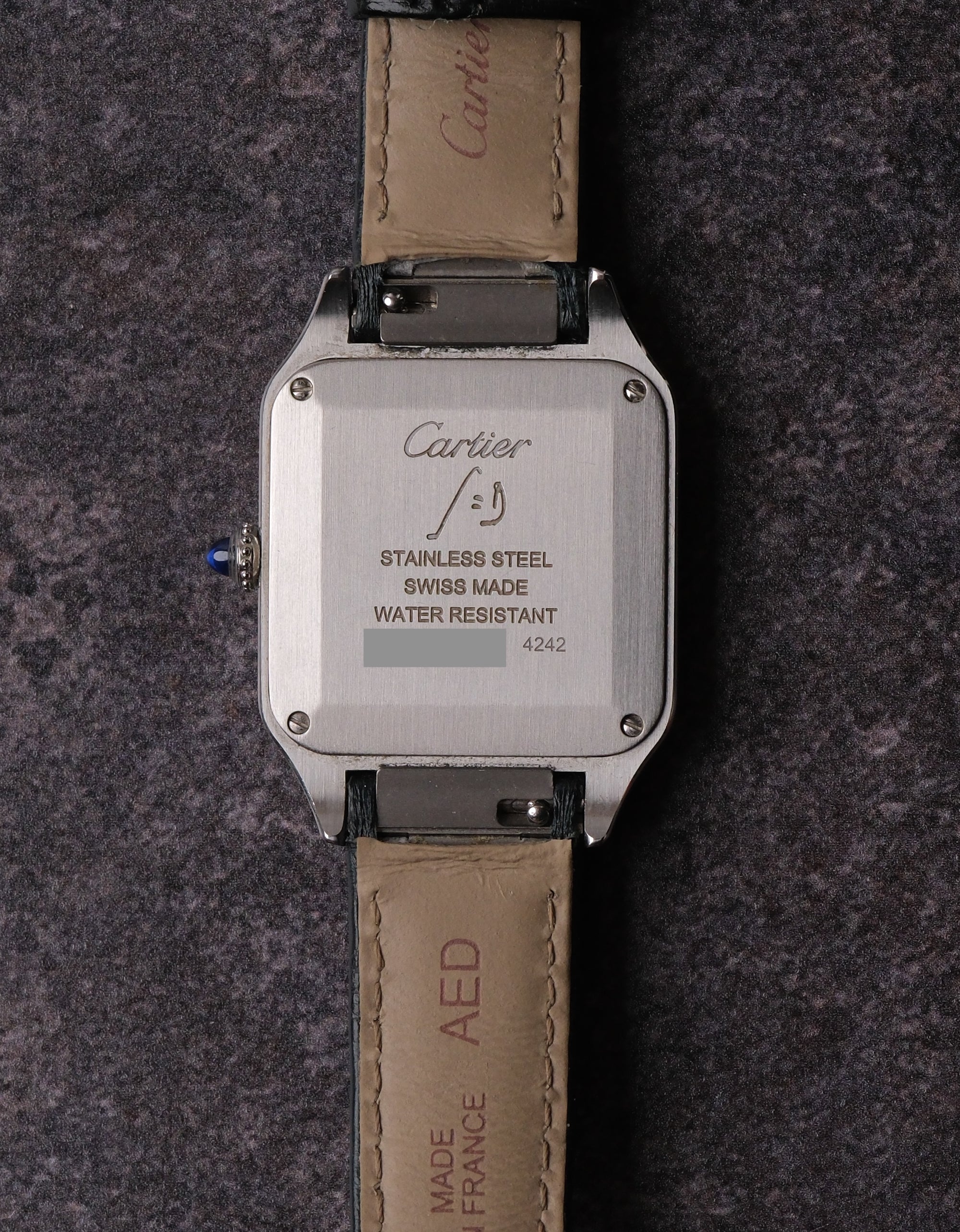 SOLD Cartier Santos 2023 full set / near new WSSA0023