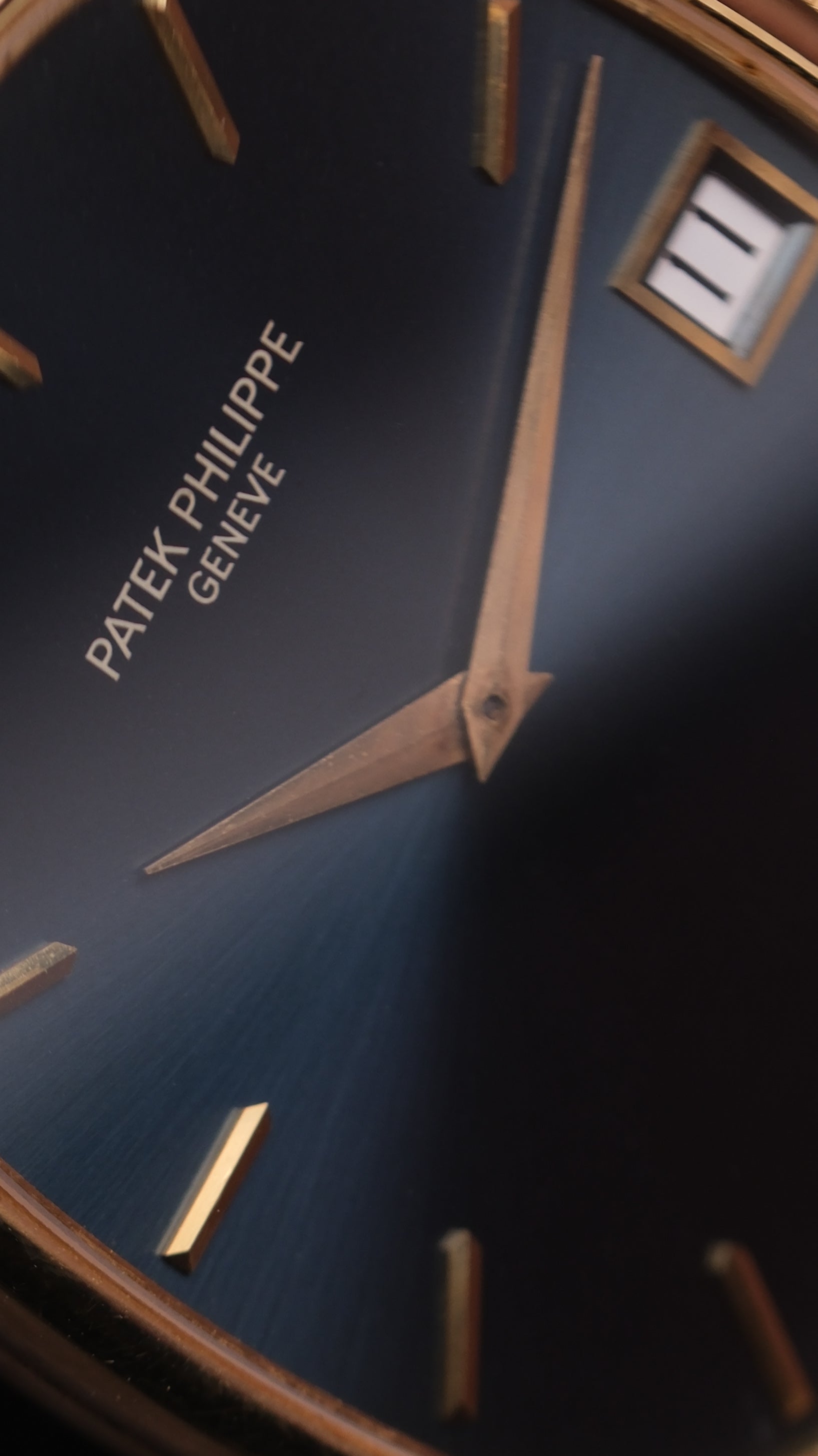 SOLD Patek Philippe Golden Ellipse 3605 Jumbo / Rare automatic / ELLIPSE D&#39;OR Date / with extract
