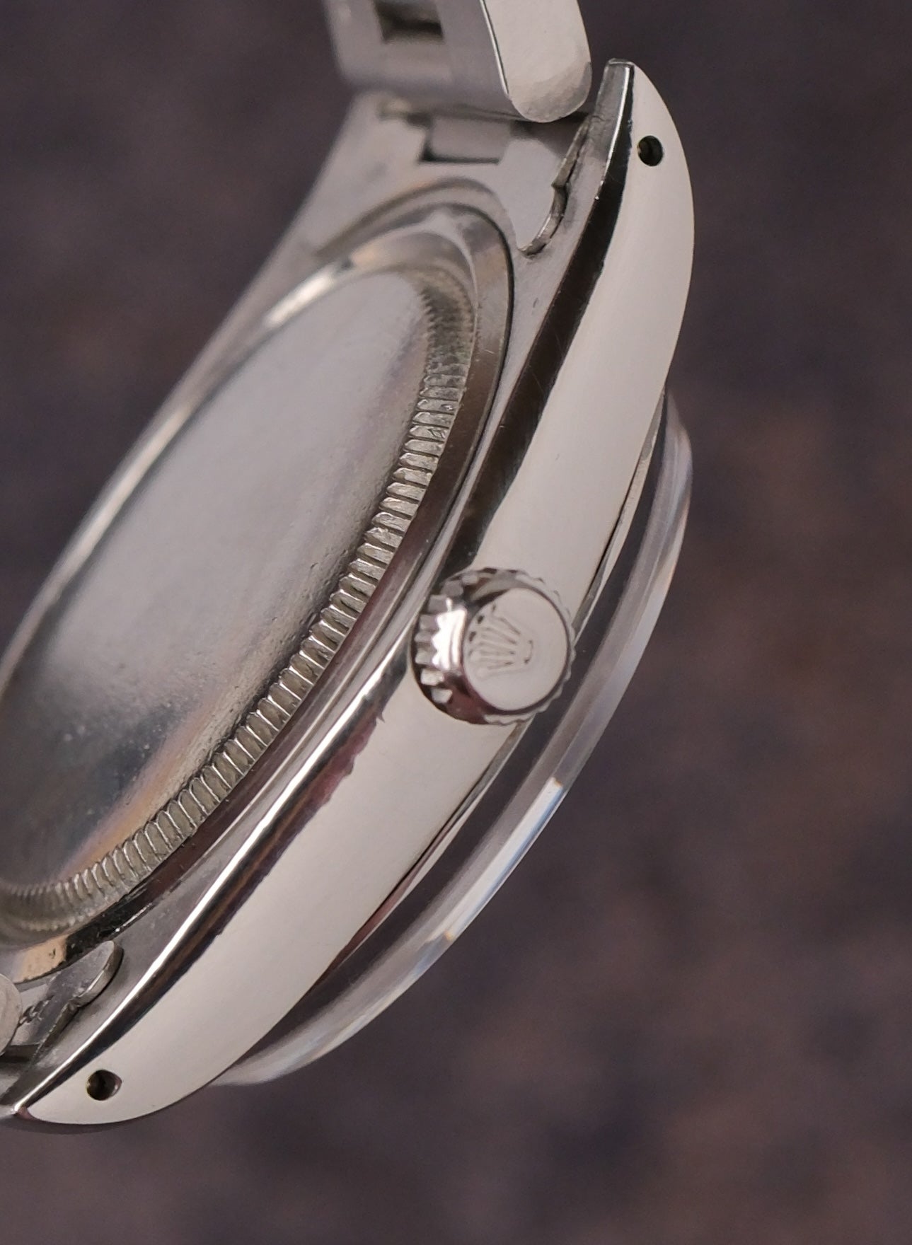 ROLEX OYSTERDATE PRECISION 6694 SILVER SUNBURST DIAL 1987