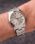 ROLEX OYSTERDATE PRECISION 6694 SILVER SUNBURST DIAL 1987
