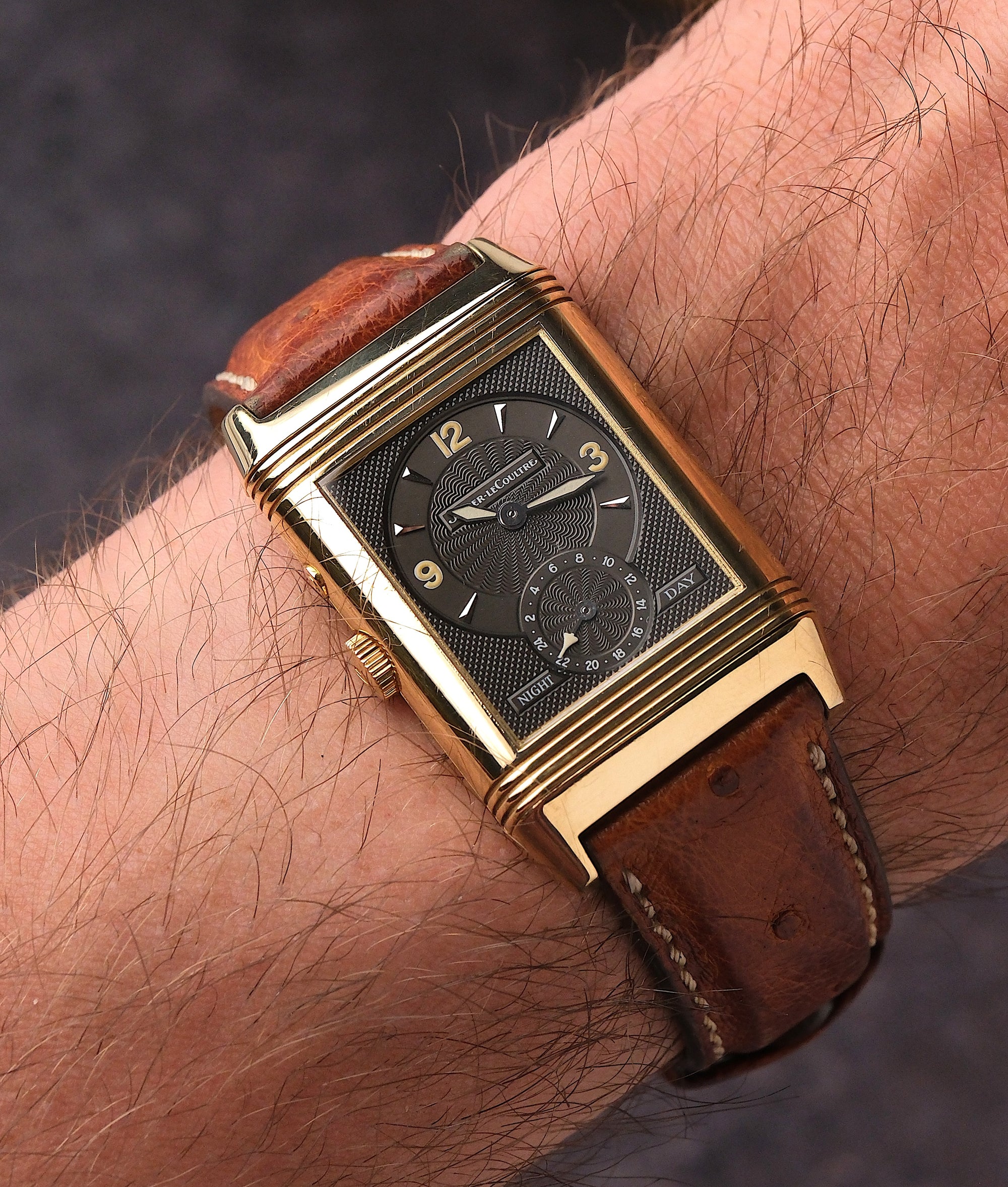 Jaeger-LeCoultre Reverso Duoface 18k Yellow Gold 270.1.54 (2000 Papers)