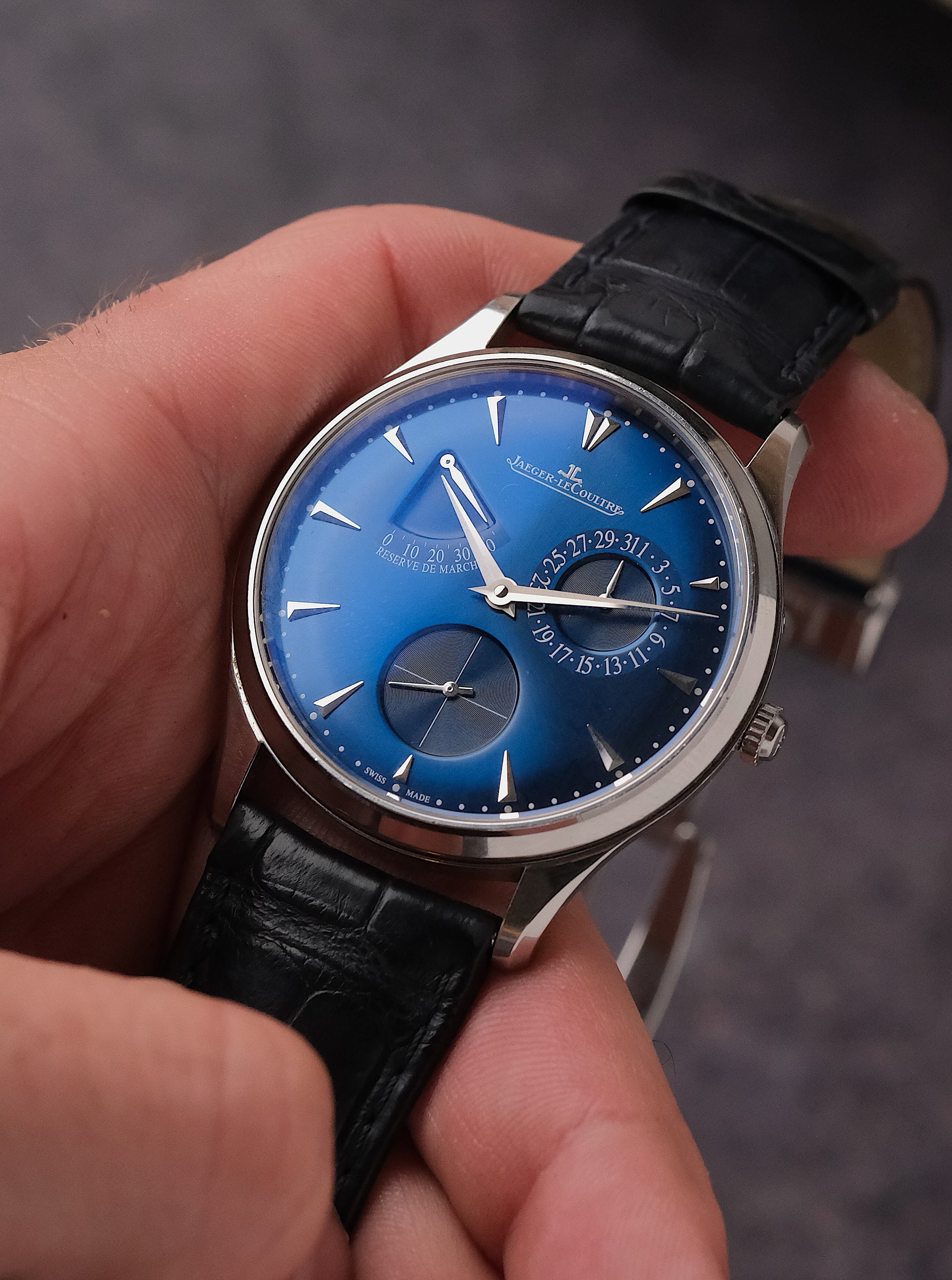 Jaeger-LeCoultre Master Ultra Thin Réserve de Marche Full set Minty - 1 year warranty