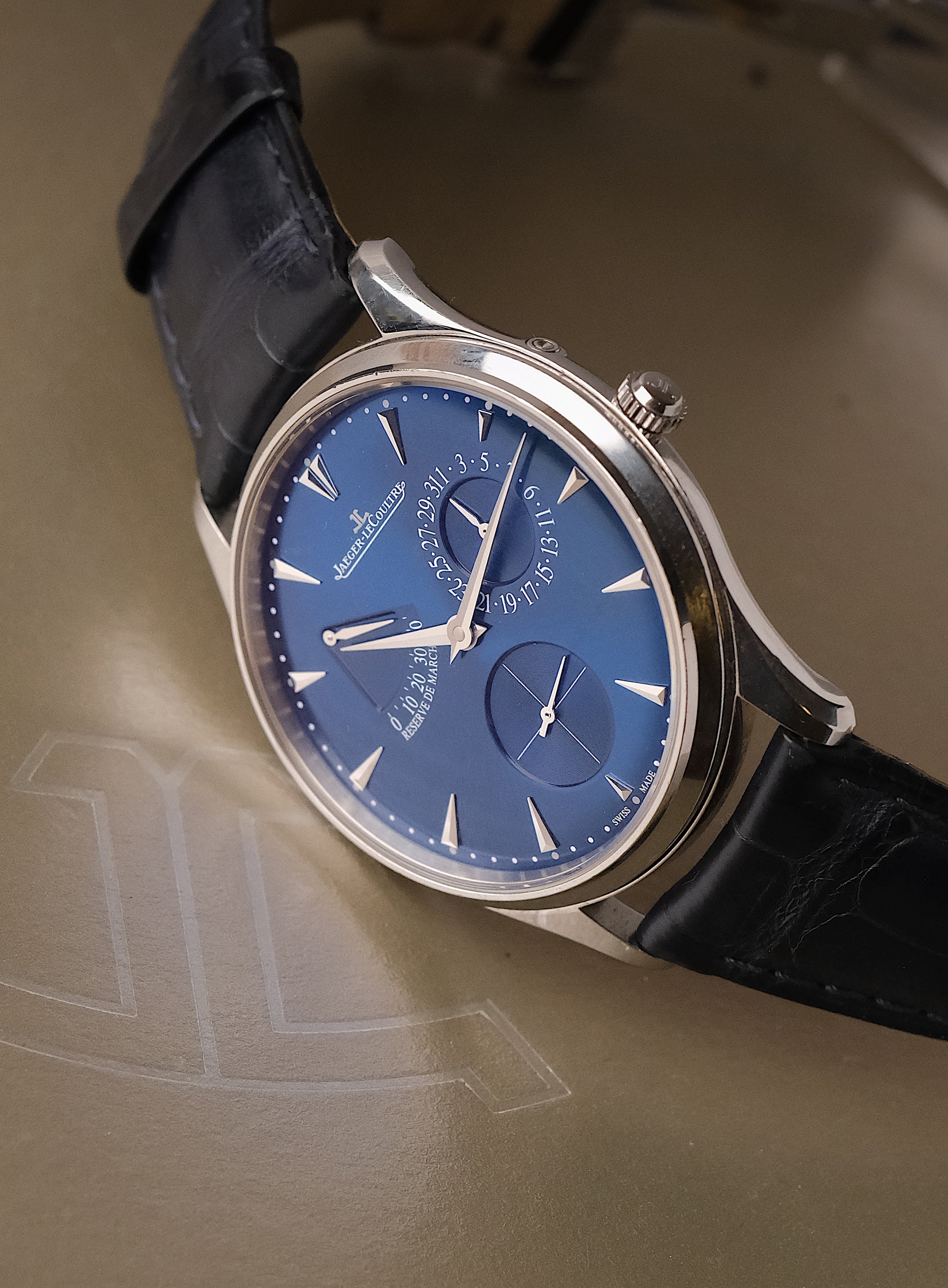 Jaeger-LeCoultre Master Ultra Thin Réserve de Marche Full set Minty - 1 year warranty