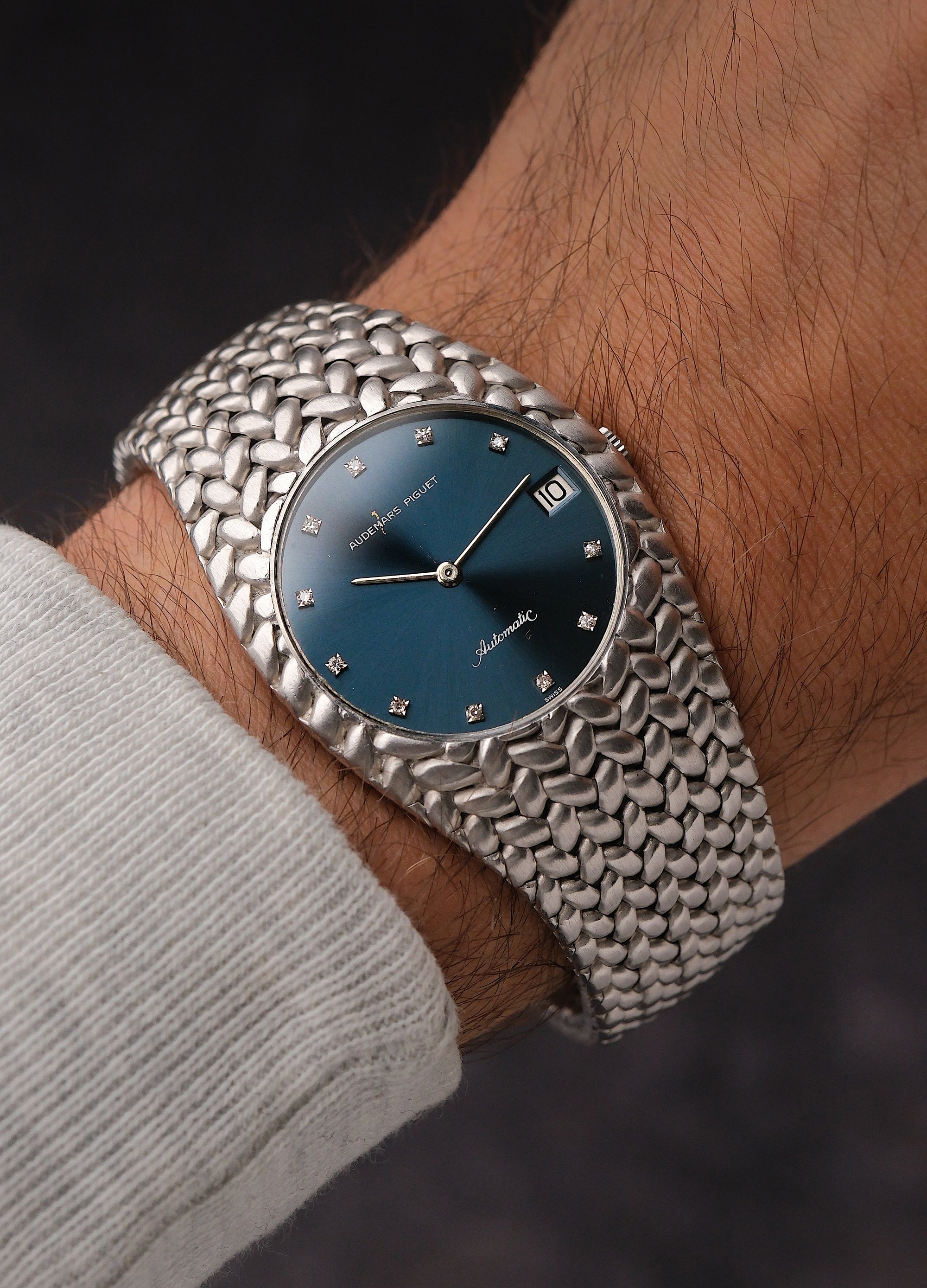 Audemars Piguet Cobra Diamond Dial 18k Cobra - long bracelet - 5403BC