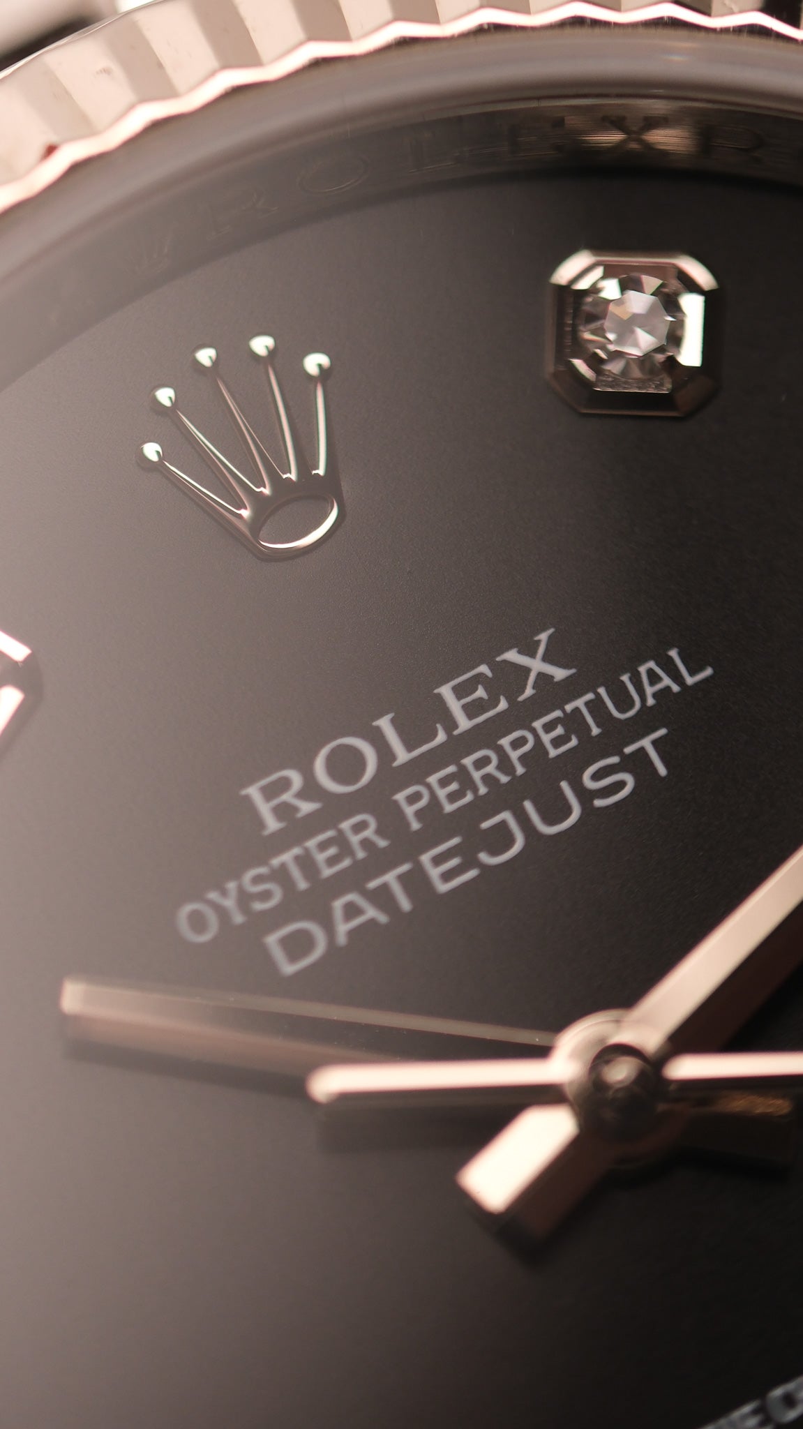 SOLD Rolex Datejust 36 116234G Black Diamond Dial