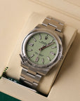 New/Unworn 41mm Pistachio Dial Full Set