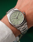 New/Unworn 41mm Pistachio Dial Full Set
