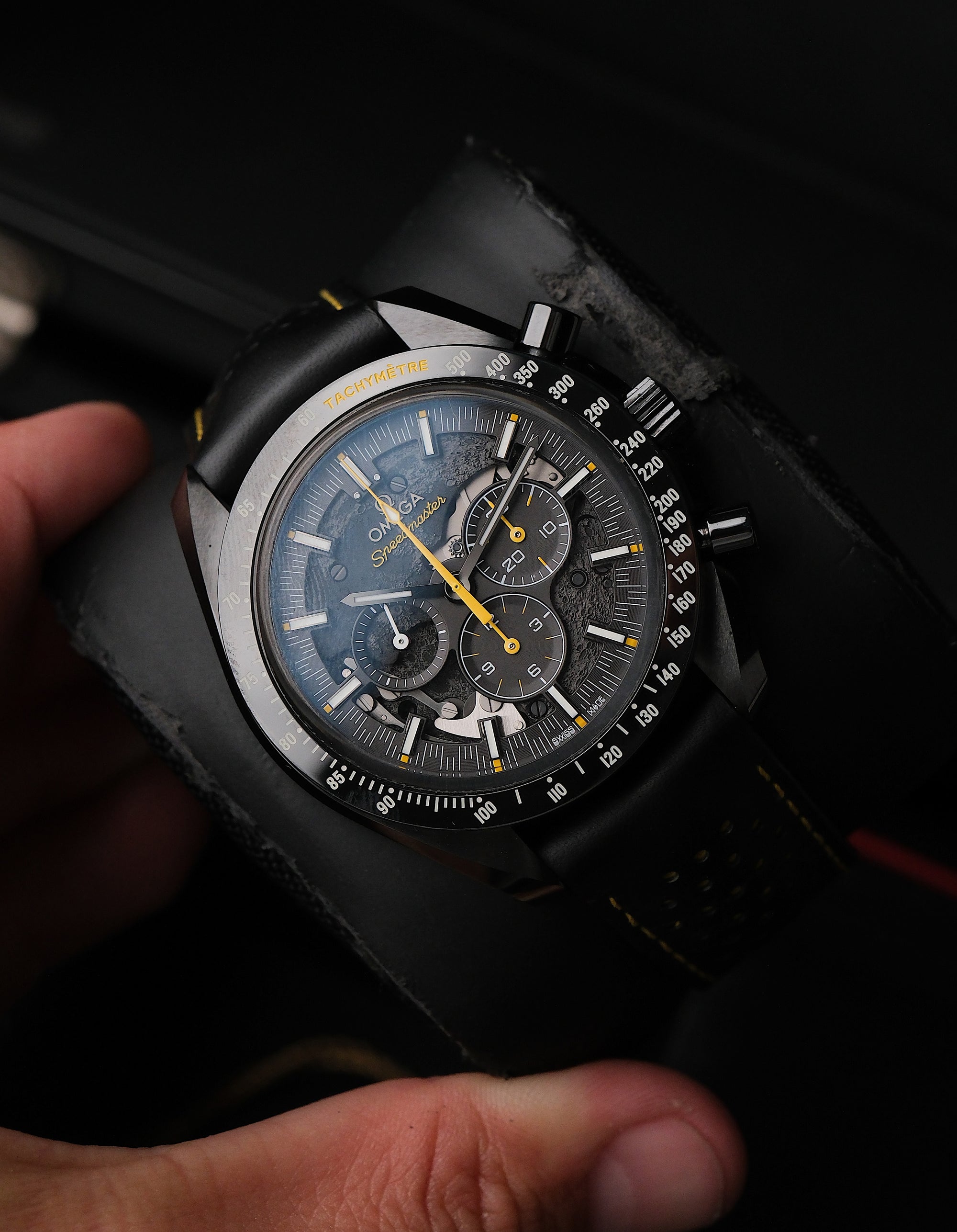 Omega Speedmaster Dark Side Of The Moon 2023 full set