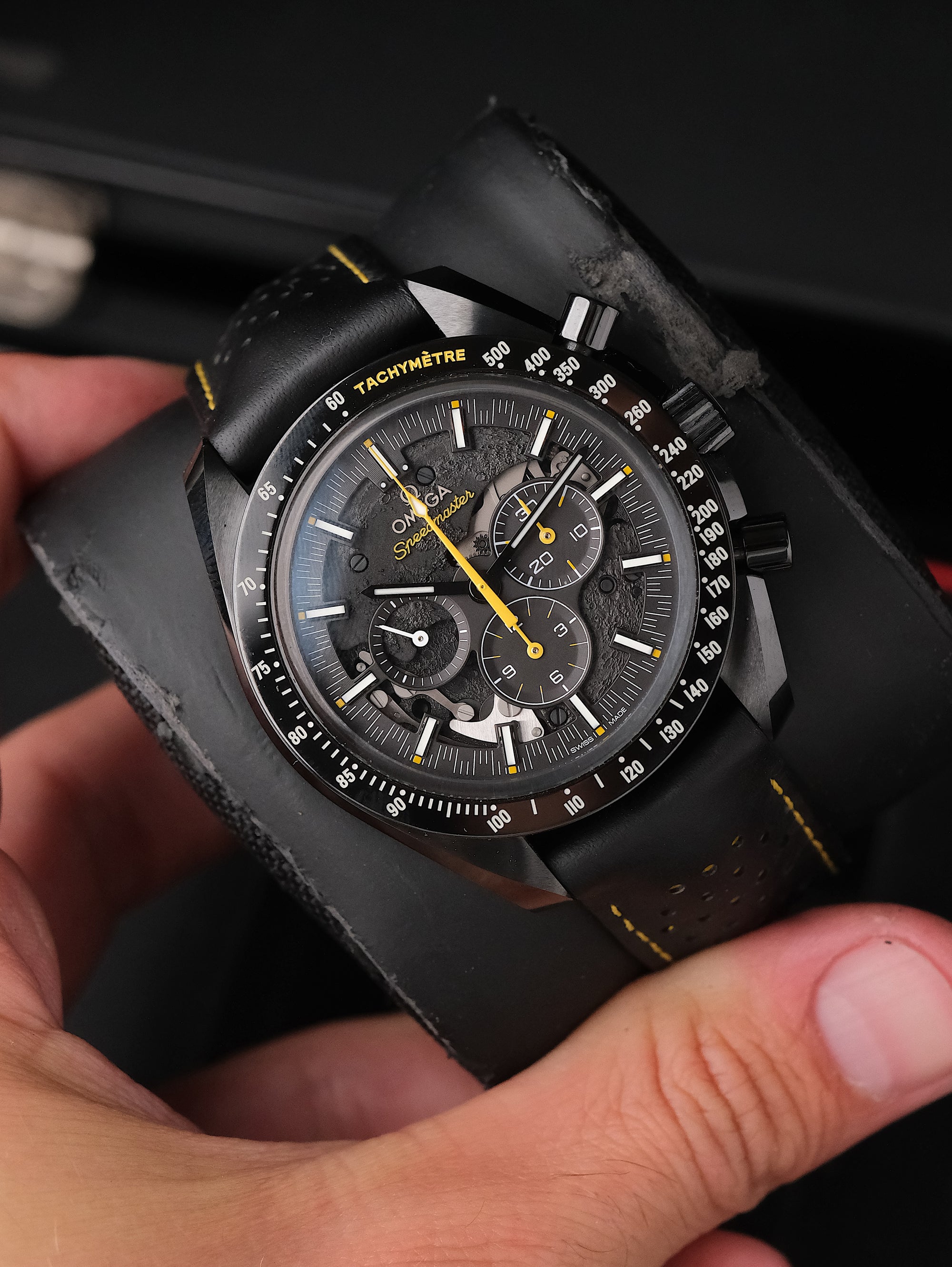 Omega Speedmaster Dark Side Of The Moon 2023 full set