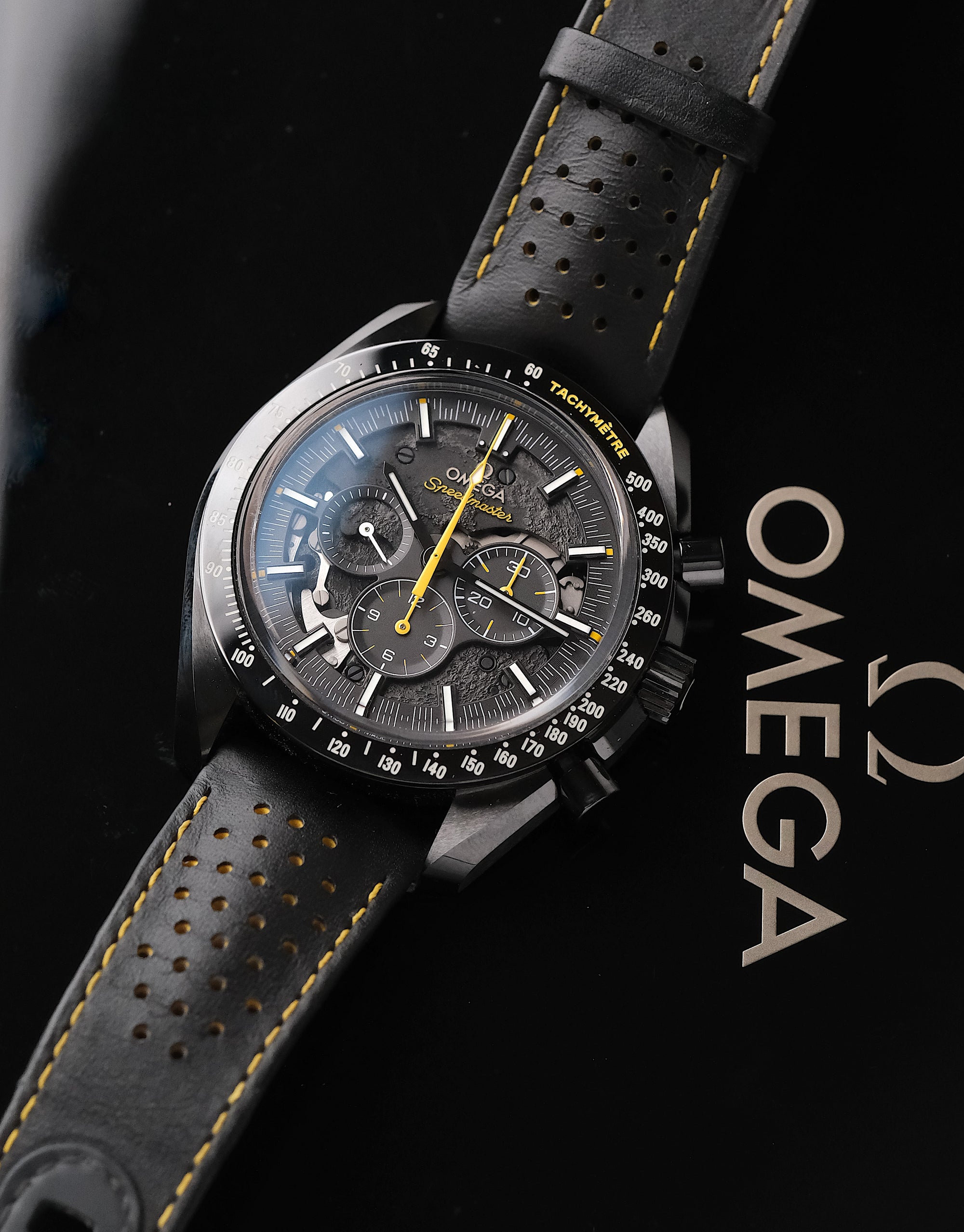 Omega Speedmaster Dark Side Of The Moon 2023 full set