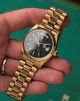 Rolex Day-Date 36 Matt black / German Papers - Amazing condition